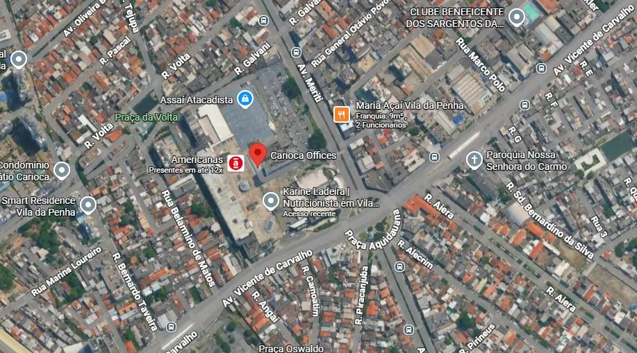 Mapa de localização